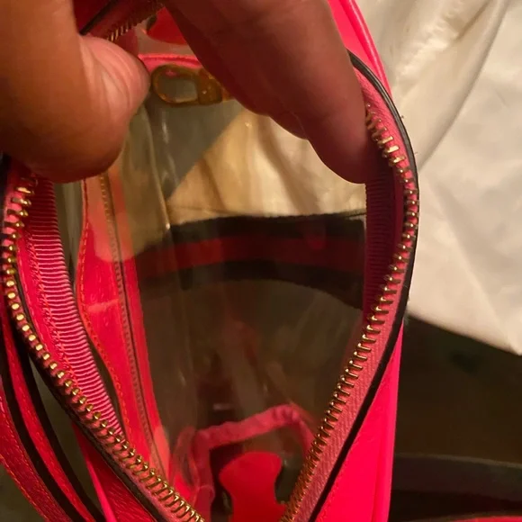 Gucci Ophidia Pink & Green Transparent Convertible Bag - Picture 11 of 17